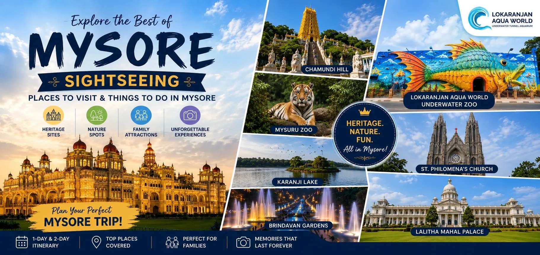 Mysore Sightseeing- Places to Visit and Things to Do in Mysore