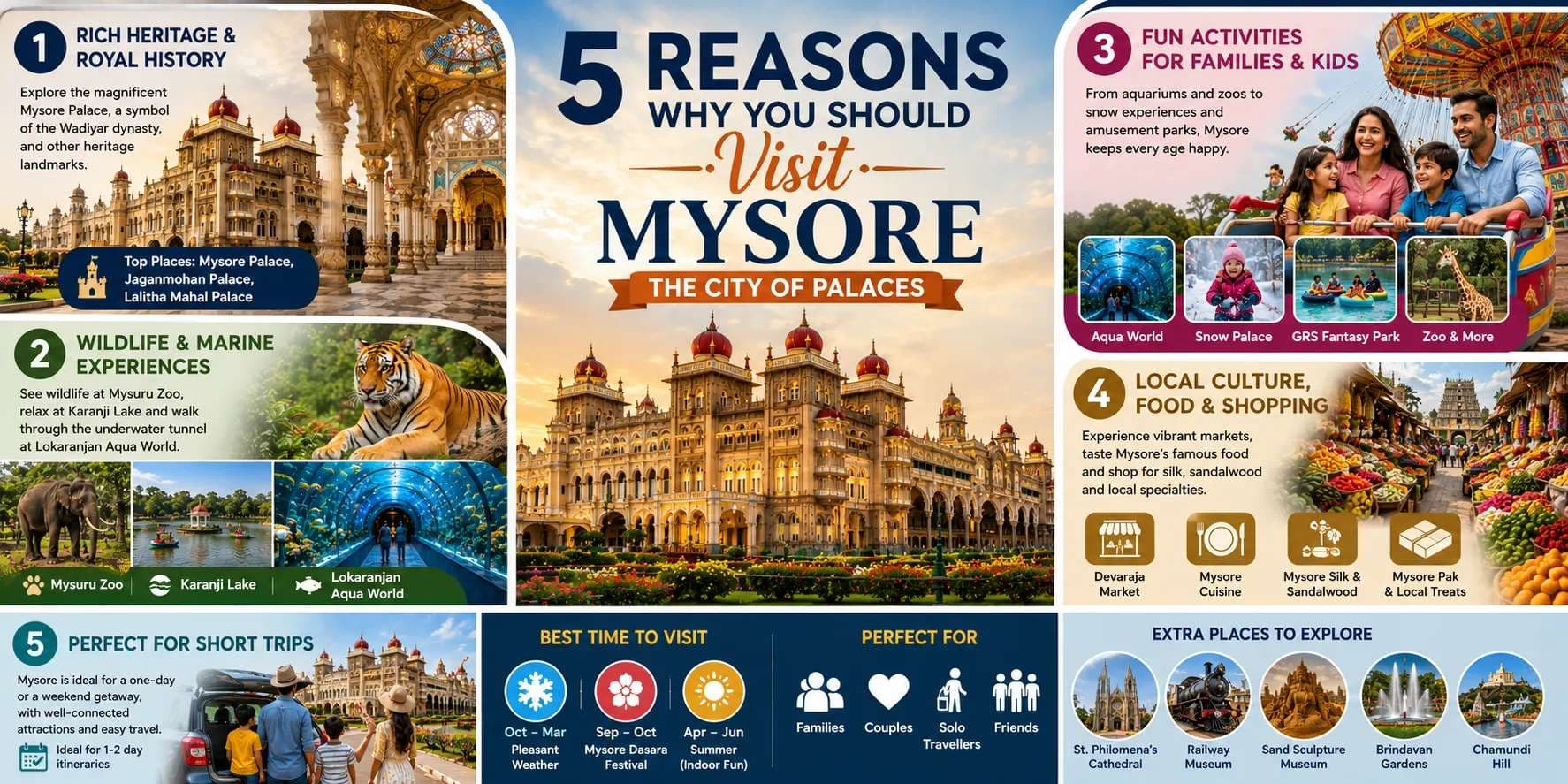5 Reasons Why You Should Visit Mysore, India