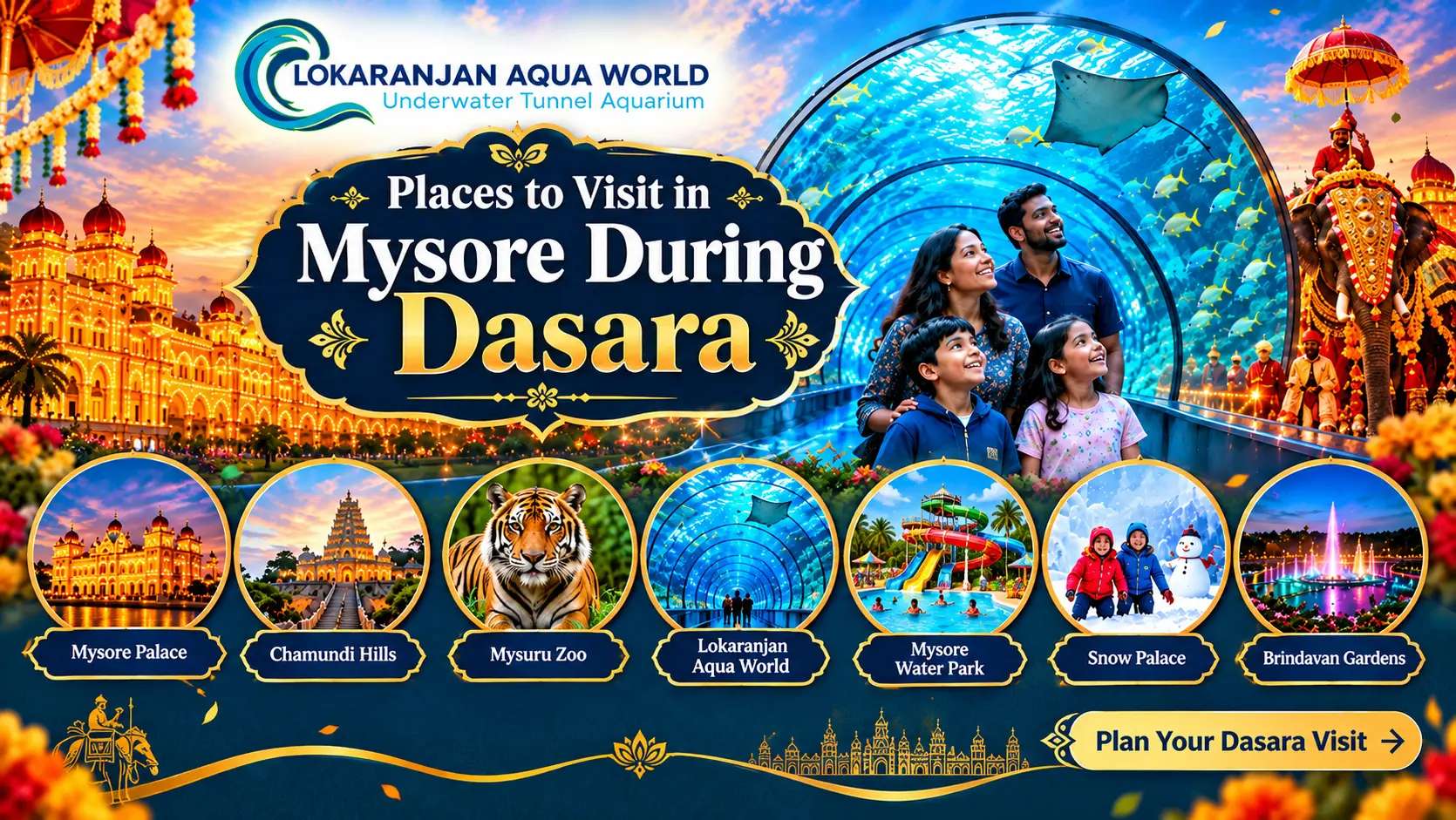 Places to Visit in Mysore During Dasara