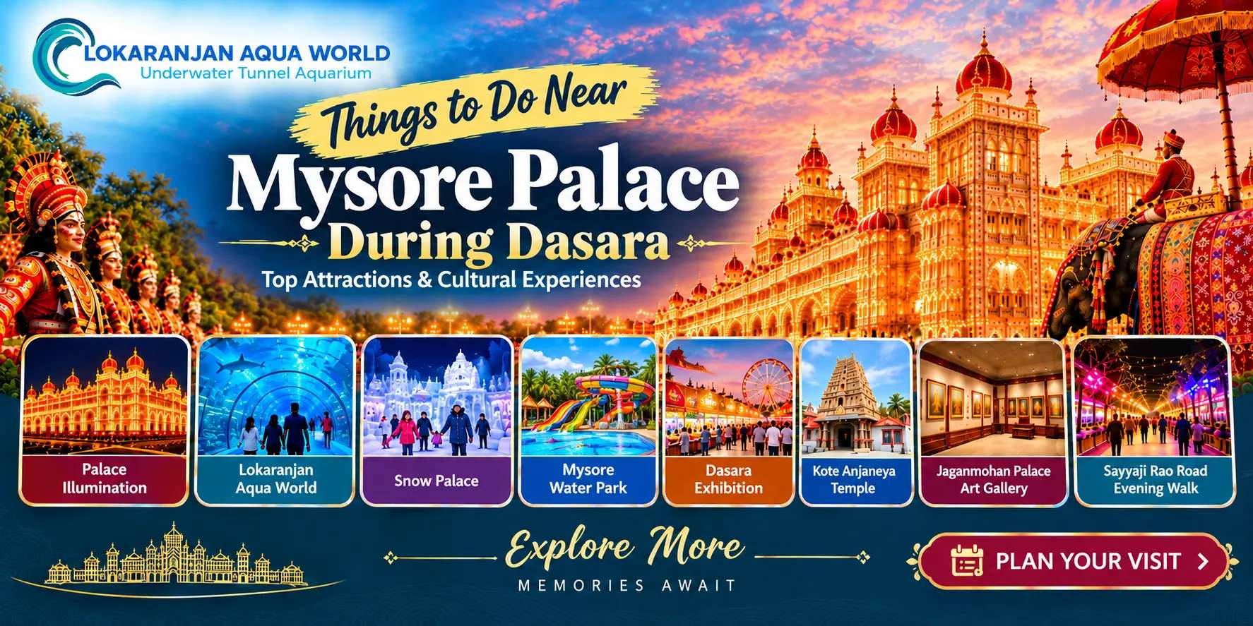 Things to Do Near Mysore Palace During Dasara